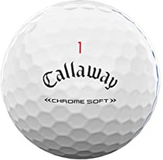 Golfballen Chrome Soft - Uitstekend gevoel en afstand voor golfers van Merkloos — afbeelding 4