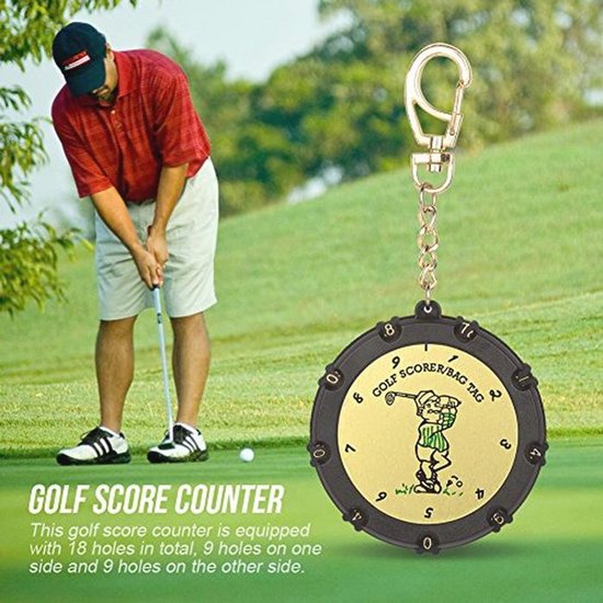 18 gaten Score Teller Hand Clicker voor Golf en Sportaccessoires — afbeelding 4