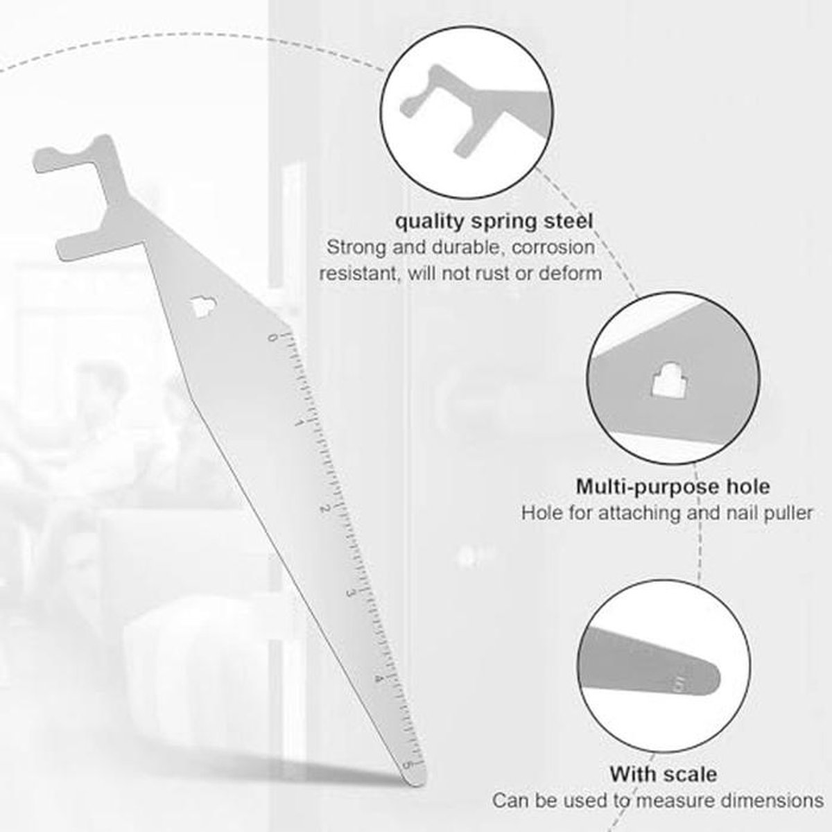 Lockpicking Gereedschap Set van 2 - Roestvrij Stalen Slot Kraken Tools - Veiligheid Vuurgereedschap — cadeau in Hobby - foto 3