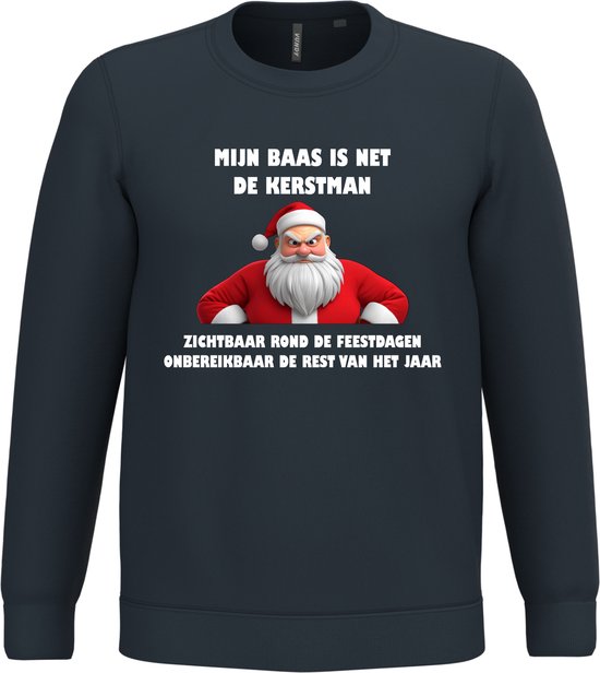 RAISEVERN Kersttrui voor mannen, koppel, lelijke kersttrui, retro-pullover, 3D-grafische trui, S-XXL, XXL