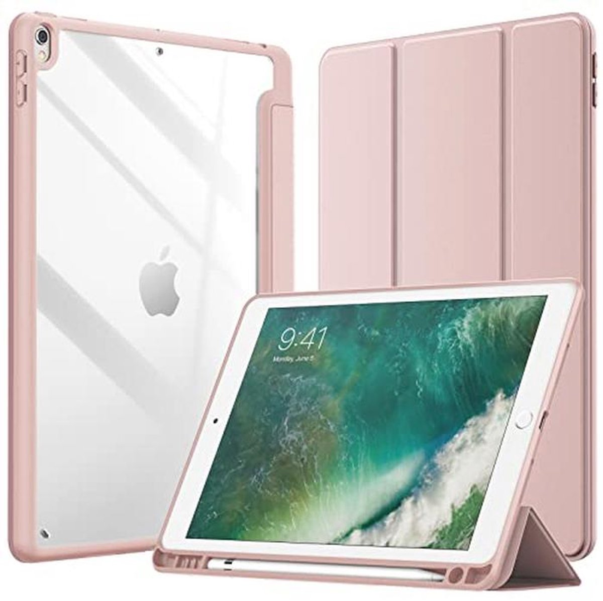 Dunne Shockproof Tablet Case voor iPad Air 3 en iPad Pro 10.5 inch met Pencil Houder