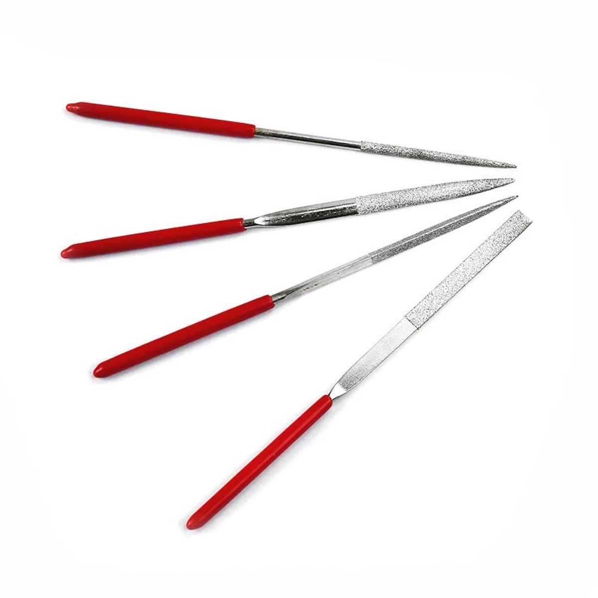 Mini Diamant Naaldvijlen Set voor Multifunctioneel Gebruik - 4 Stuks