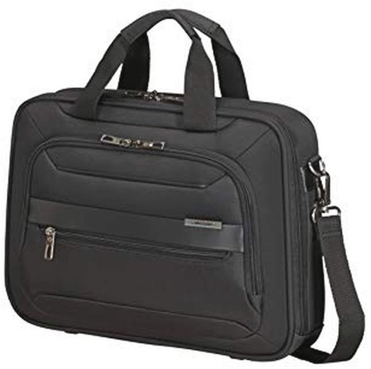 Laptoptas 14 inch met geïntegreerde USB-poort - lichtgewicht en stijlvol zwart