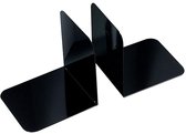 MAUL Boekensteunen staal 14 x 12 x 14 cm zwart