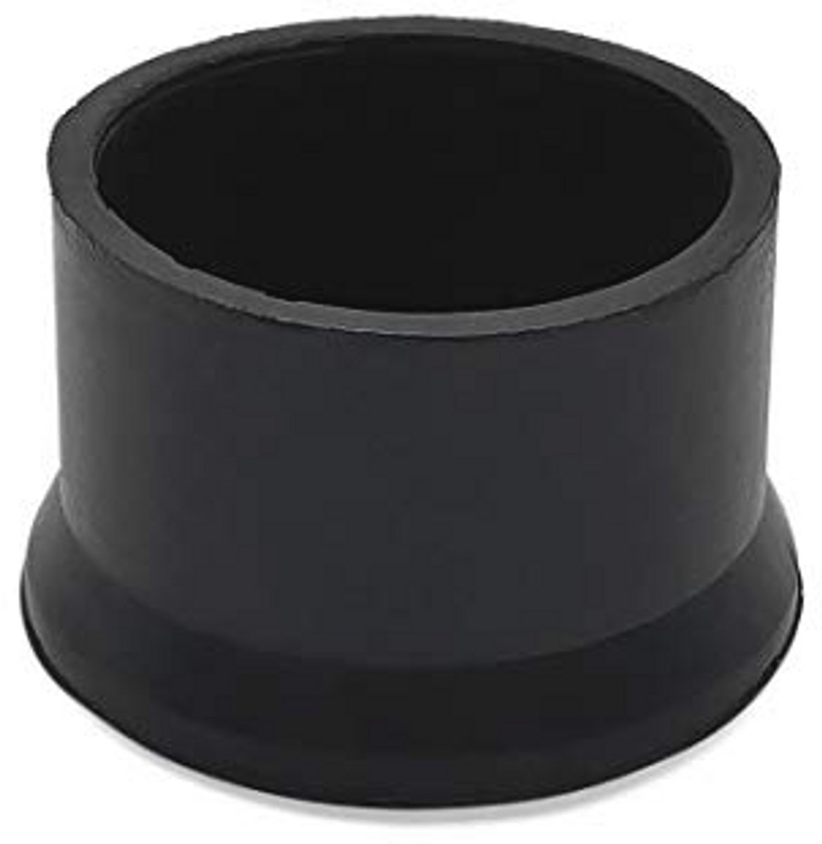 Vloerbeschermers voor Stoelpoot - Antislip Rubber Caps voor Meubels - 50mm, Rond, Zwart - 4 Stuks