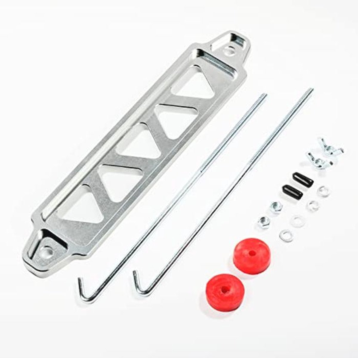 Batterij Bevestigingsset voor Auto - Aluminium Houder met J Bouten