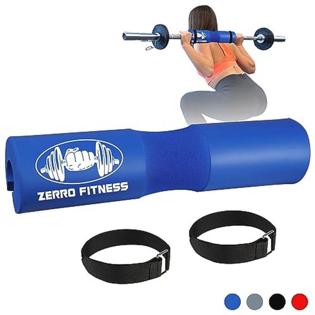 Barbell Pad voor Squats en Hip Thrusts - Verstelbare Nekbescherming en Kussen