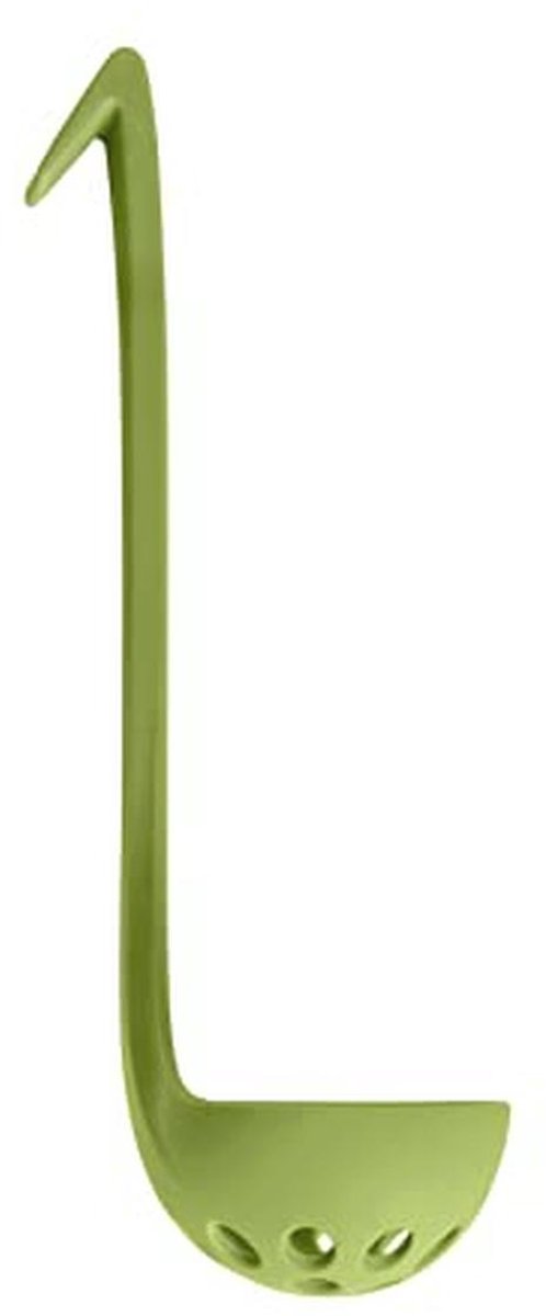 Opscheplepel voor Olijven - Nylon, Klein Formaat 6,5 cm