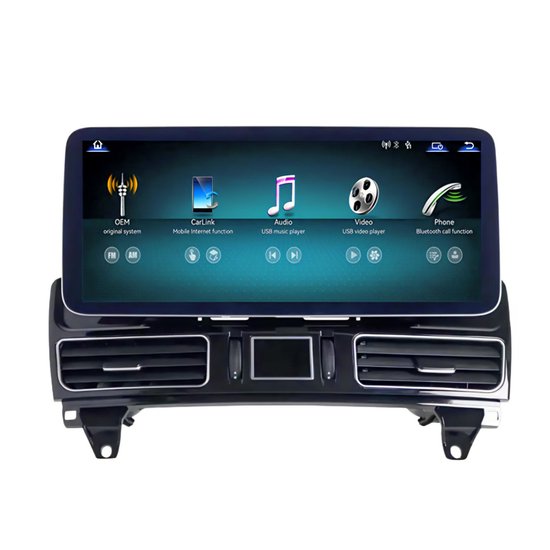 CAR Multimedia – Android 13 Autoradio 12.3” – Mercedes GLE (2015–2018 NTG 5.0) – Snapdragon 665 – 4GB+64GB – Navigatie – DSP – Apple CarPlay – 5G