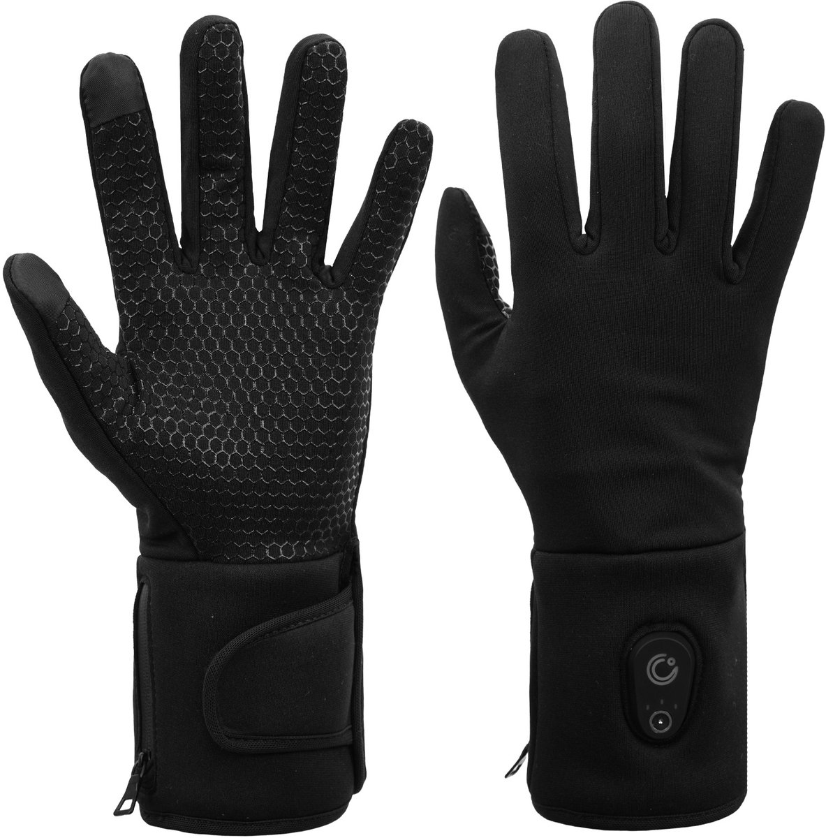 Warmyo Verwarmde Dunne onderhandschoenen S