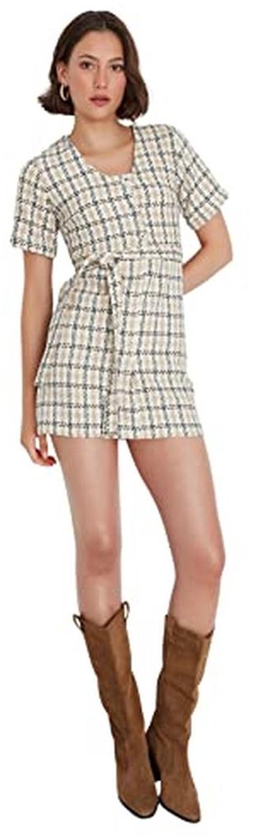 Mini Shirt Jurk voor Dames - Trendy Gekleed en Comfortabel