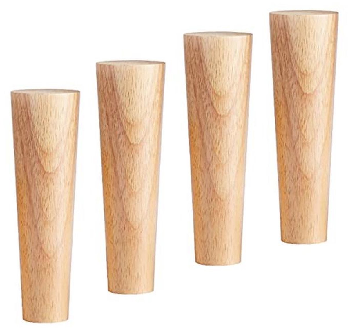 Houten Meubelpoten 20 cm - Set van 4 Stuks - Perfect voor Banken, Tafel en TV Meubels