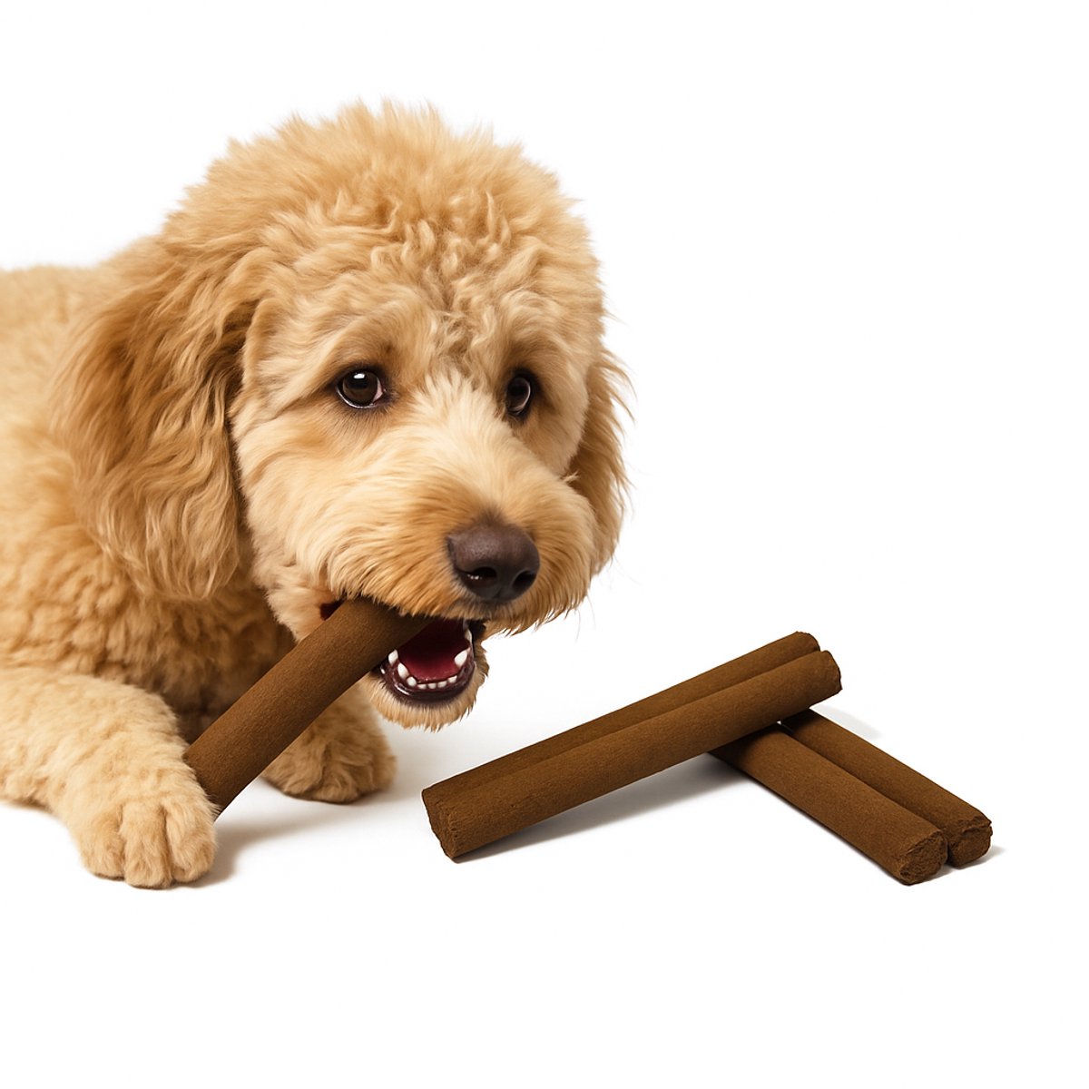Animalking Kauwstaaf 100% Eend Frikandel voor Hond 16 Stuks - Hondensnacks Gedroogd - Honden Snacks