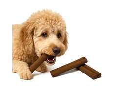 Animalking Kauwstaaf 100% Eend Frikandel voor Hond 16 Stuks - Hondensnacks Gedroogd - Honden Snacks