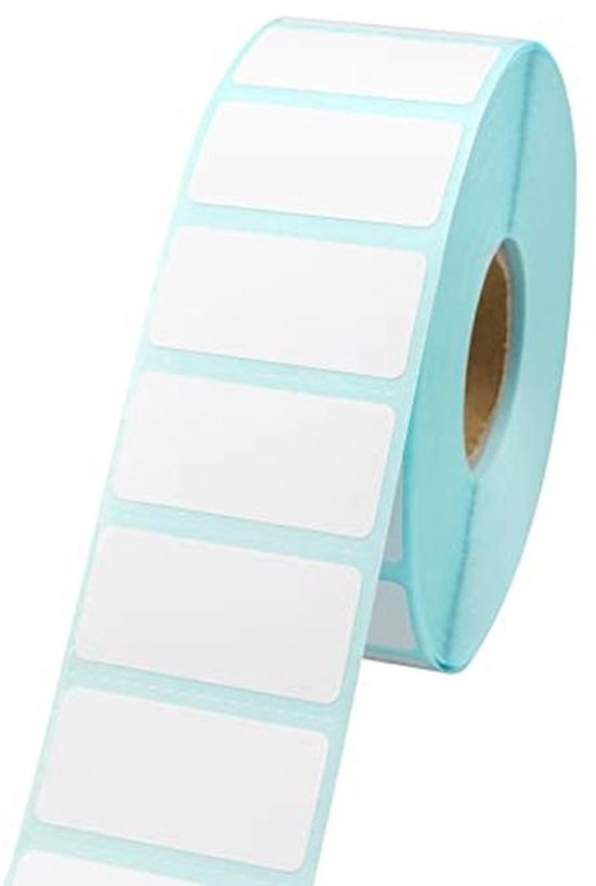 1500 Stuks Witte Stickers voor Kantoor en Opslag - Kleine Zelfklevende ...