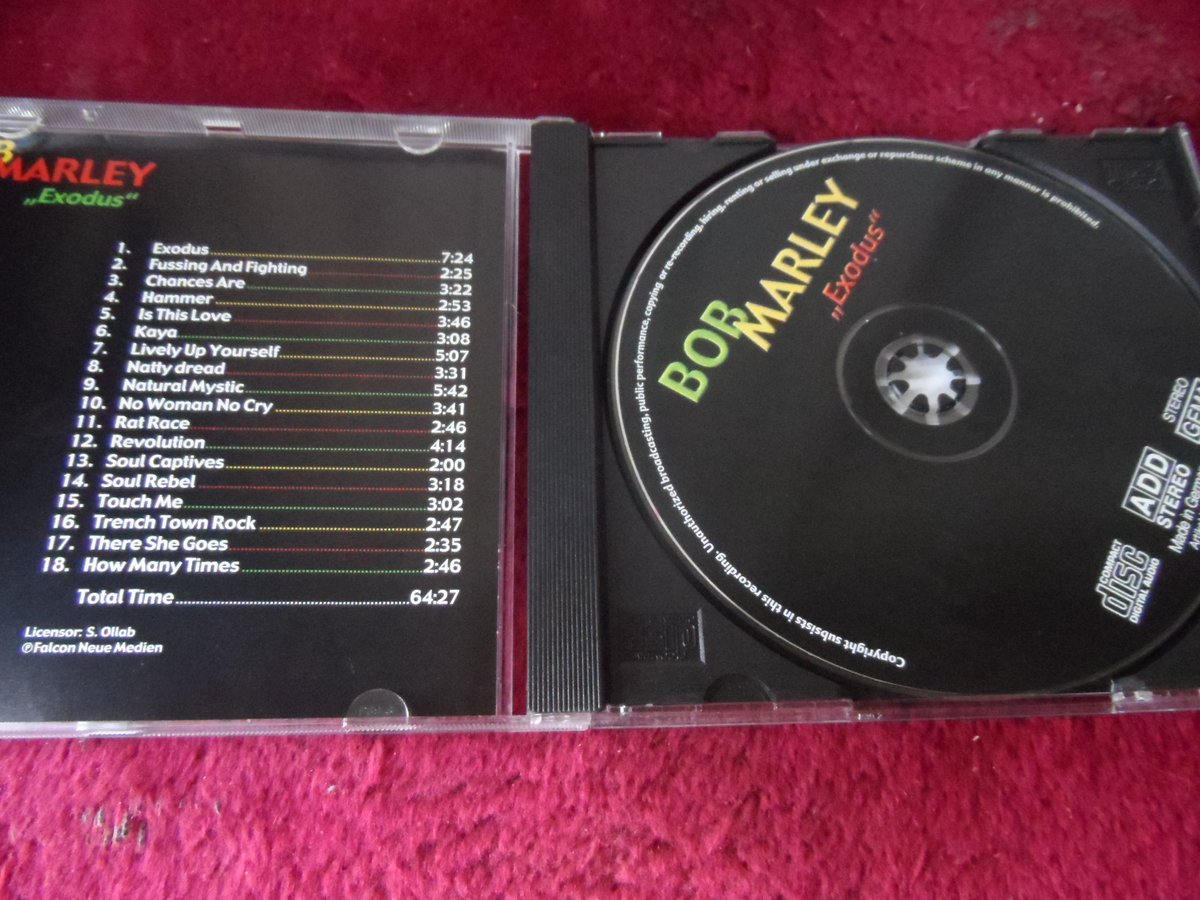 CD Bob Marley - Exodus