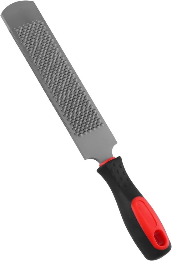 Hoefijzervijl 200 mm, dubbelzijdig gereedschap voor het bekappen van hoeven, stalbenodigdheden voor paarden, hoefijzervijl met handvat.