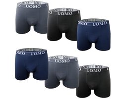 Channo Cotton Boxer Shorts for Men – Comfortable and Soft, Pack of 6, Moisture Regulating