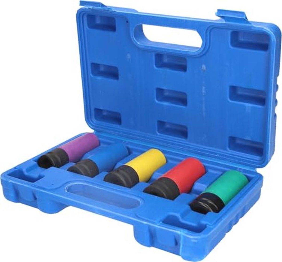Krachtdopsleutelset 1/2" Aluminium Velgen - 5-delig
