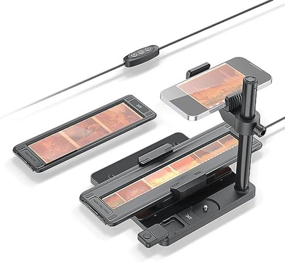 Mobiele Digitaliseren Adapter Set - Converteer 35mm/120 Negatieven Naar Digitaal Met Smartphone
