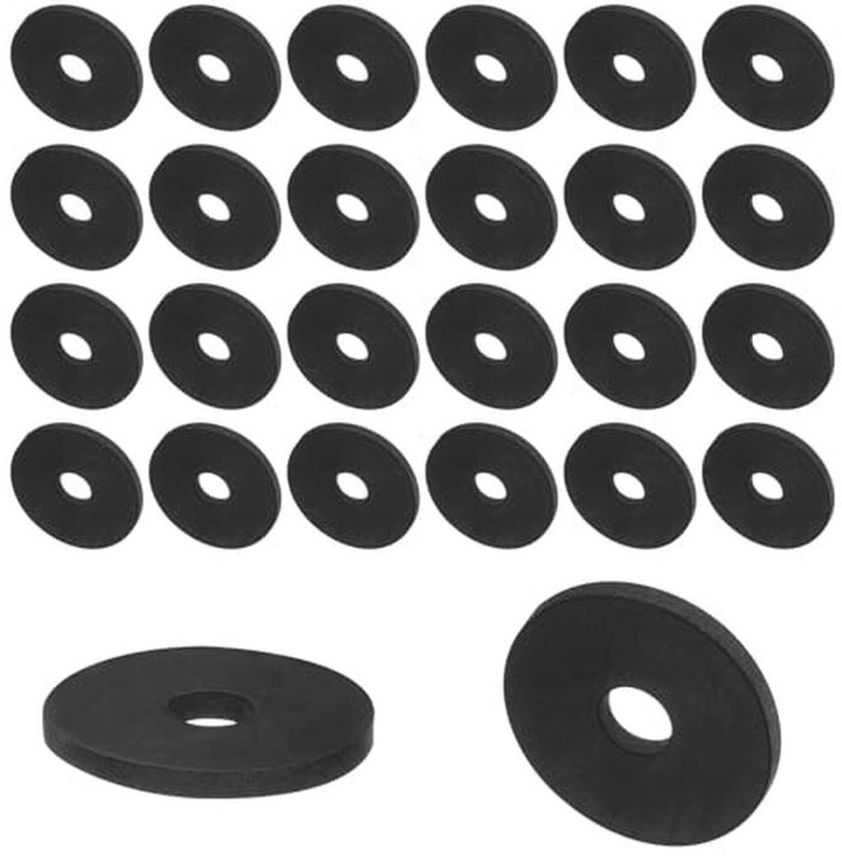 30 stuks rubberen afstandhouders 20 mm voor trillingsdemping en stabiliteit