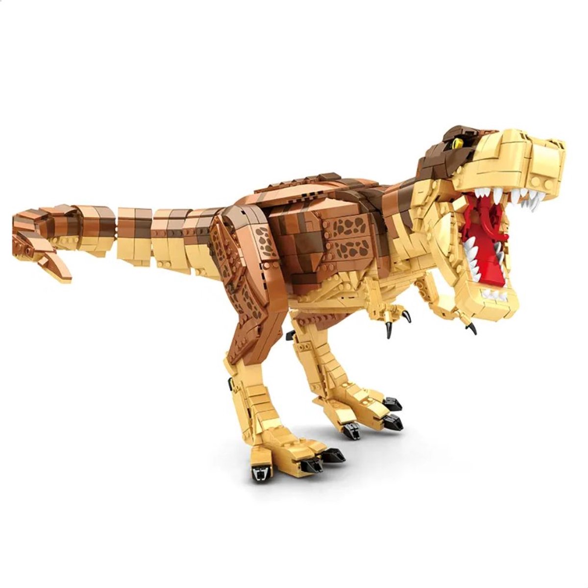 Woma C0452 Tyrannosaurus T-Rex Jurassic icons bouwset | World of Dinosaurus | Classic Creator Modelbouw | STEM Educatief Speelgoed bouwpakket voor volwassenen & Kinderen | Geschikt voor Lego | Bouwdoos met 1606 bouwstenen