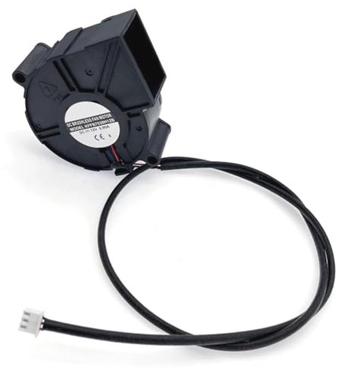 75x75mm Koelventilator 12V voor 3D-printer en Elektronica