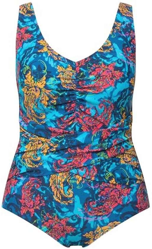 Ulla Popken Women's Badeanzug Patrizia, Knoten One Piece Swimsuit - View #12