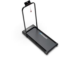 Fithlon Xfold Loopband 2.0 – Treadmill – 1-12km/u – Inklapbaar – Wandelband – Opvouwbare Loopband – Loopbanden voor thuis – Elektrische Loopband – Afstandsbediening – Telefoonhouder – Walking Pad