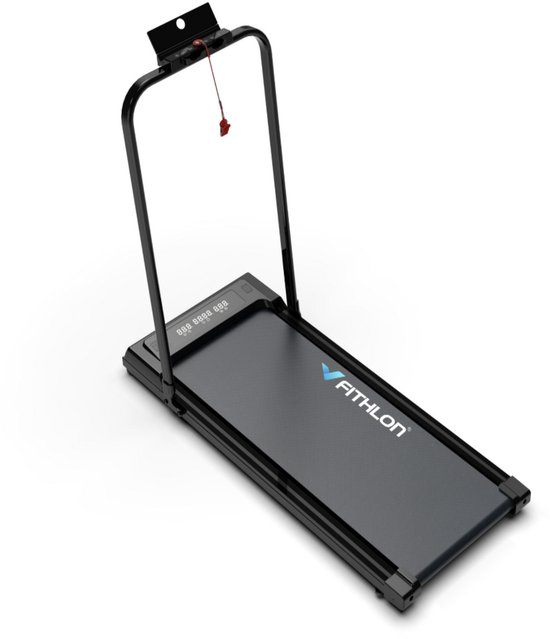 Fithlon Xfold Loopband 2.0 - Treadmill - 1-12km/u - Inklapbaar - Wandelband - Opvouwbare Loopband - Loopbanden voor thuis - Elektrische Loopband - Afstandsbediening - Telefoonhouder - Walking Pad