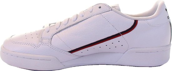 adidas Continental 80 Heren Sneakers - Cloud White/Scarlet/Collegiate Navy - Maat 44