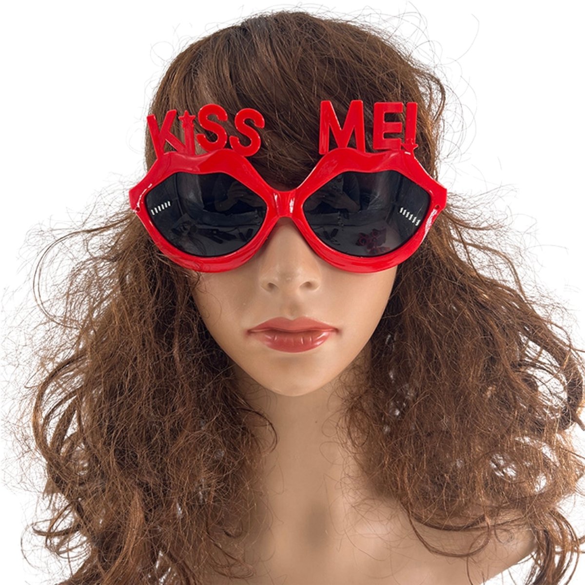 Doppler “KISS ME” LED Party Glasses – Lichtgevende Feestbril met LED Neon Effect | Perfect voor Feesten, Festivals & Thema-avonden