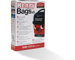Numatic NVM-1CH HEPA stofzuigerzakken - 9 Liter - 70 stuks ( 14 dozen van 5 zakken)