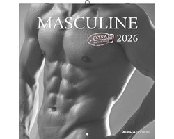 Masculine 2026 Broschürenkal. 30x30 (30x60 geöffnet)