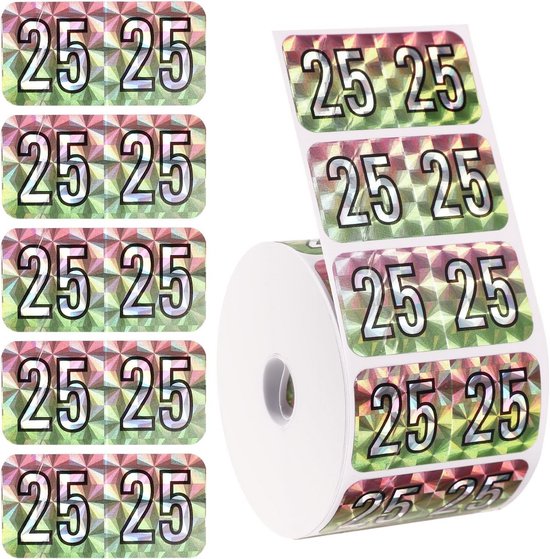 05: 200 cijfer stickers 5 cm hoog | nummering 1 – 200 - ⭐ TIP