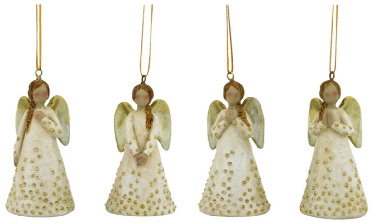 Ornament - Angel - Fina - Home Society - 4 Stuks