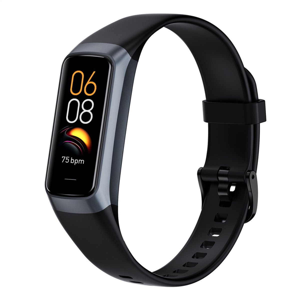 Evy24 Activity Tracker Amoled - Stappenteller - Bloedruk - Hartslagmeter - Slaapmonitor - Saturatiemeter – Sporthorloge - Smartwatch - Activity Tracker - Zwart