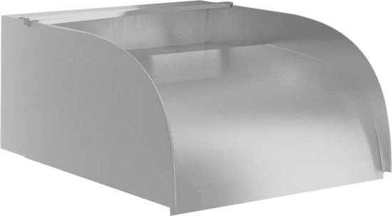 vidaXL - Waterval - met - LED's - 30x34x14 - cm - roestvrij - staal - 304