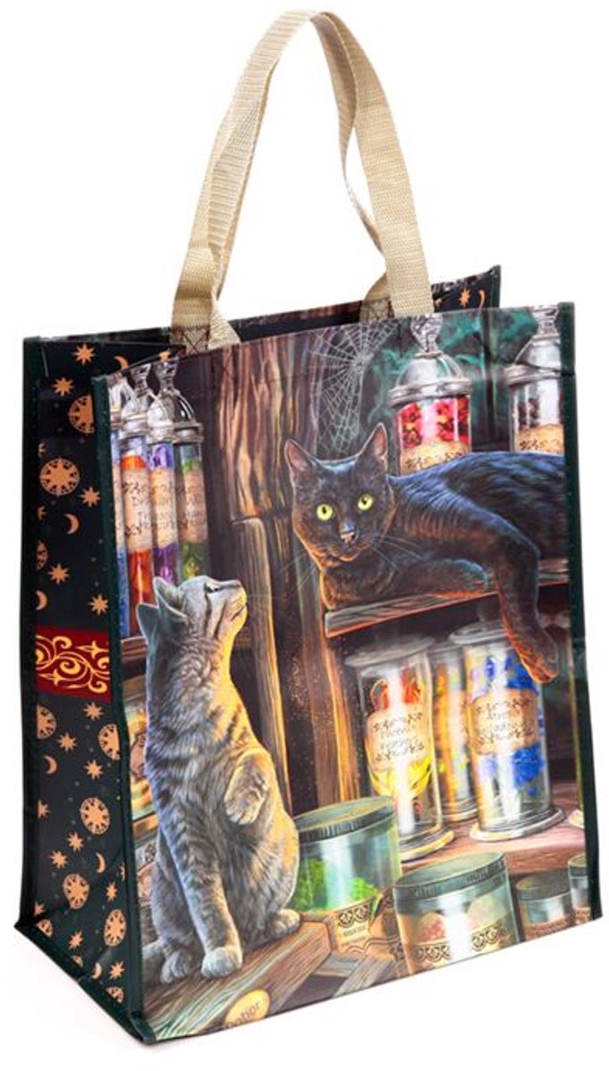 Tas Shopper - Lisa Parker Magical Emporium Cat - Duurzaam - 40x33x17cm