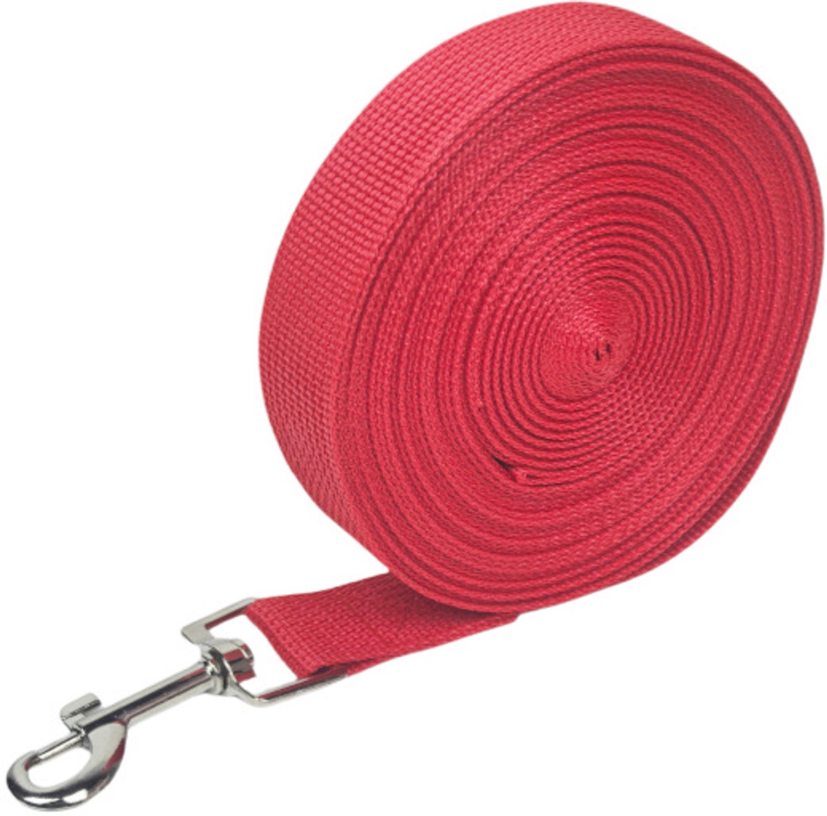 Hondenlijn - 1,8m × 2,5cm - Rood