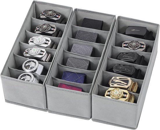 vidaXL 6x Sorteerdoos Vakjesdoos Assortimentsdoos Vakjes Sorteer