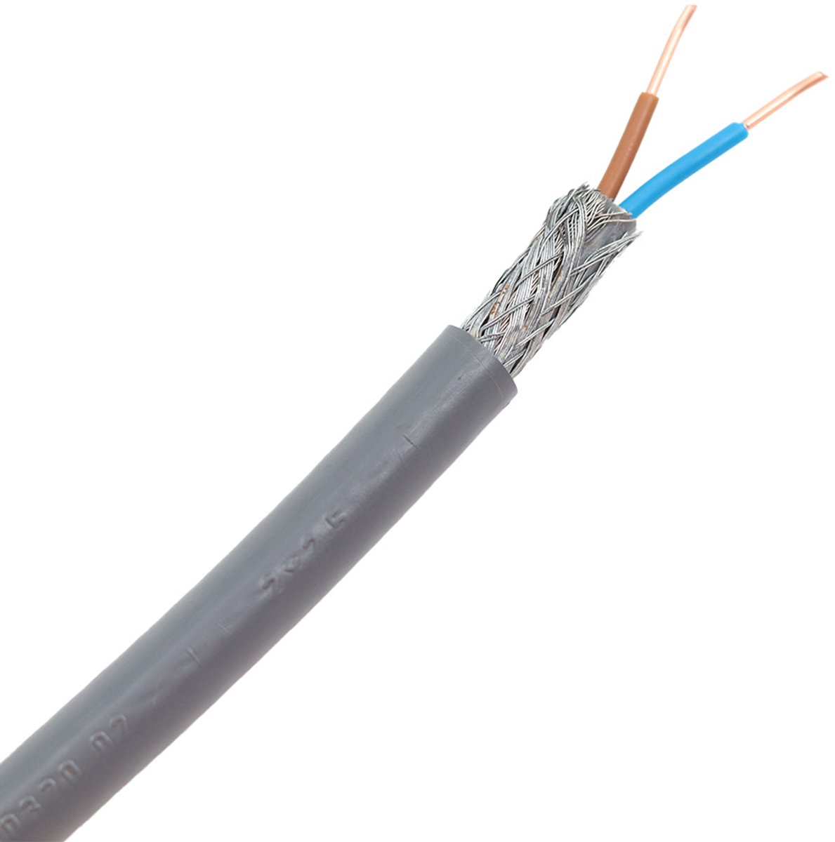 Ymvk-as Grondkabel 2x2.5mm2 per rol van 50 meter
