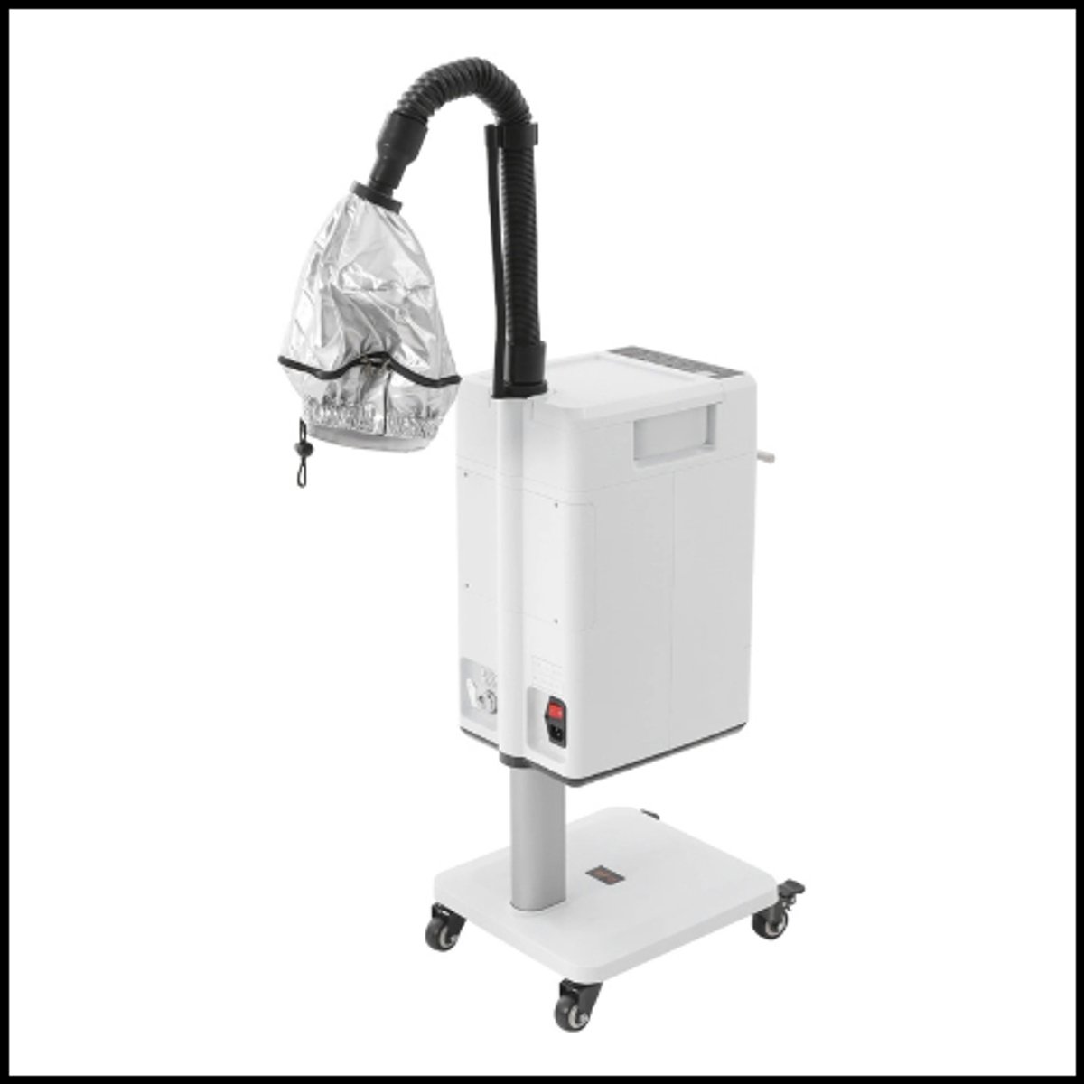 Professionele multifunctionele nano-haarstomer met LCD-display, verstelbare temperatuur 0-60°C, krachtige 500W stoomtechnologie en 1000ml watertank voor intensieve haarverzorging