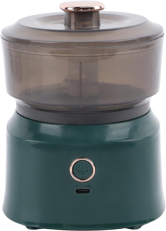 Uiensnijder, elektrische groentesnijder: 250 ml, multifunctionele groenteschaafset, knoflookversnipperaar, elektrische groentemolens, hakmolen, elektrisch voor knoflook, groenten en fruit