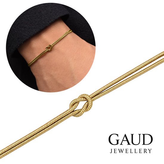 Love & Friendship Infinity Armband Goud – Unisex Vriendschapsarmband – Duurzaam & Hypoallergeen – Voor Eeuwige Liefde & Vriendschap