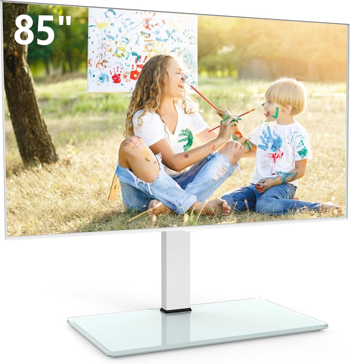 Universele Tafel TV Standaard met Draaifunctie voor Platte Schermen