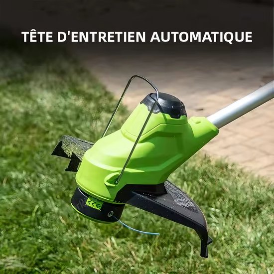 Greenworks Accu Grastrimmer 24V - Gazonkantentrimmer met 1 accu's 2Ah - Uitgerust met TORQDRIVE™ - Voor Tuin en Gras van Greenworks — afbeelding 2
