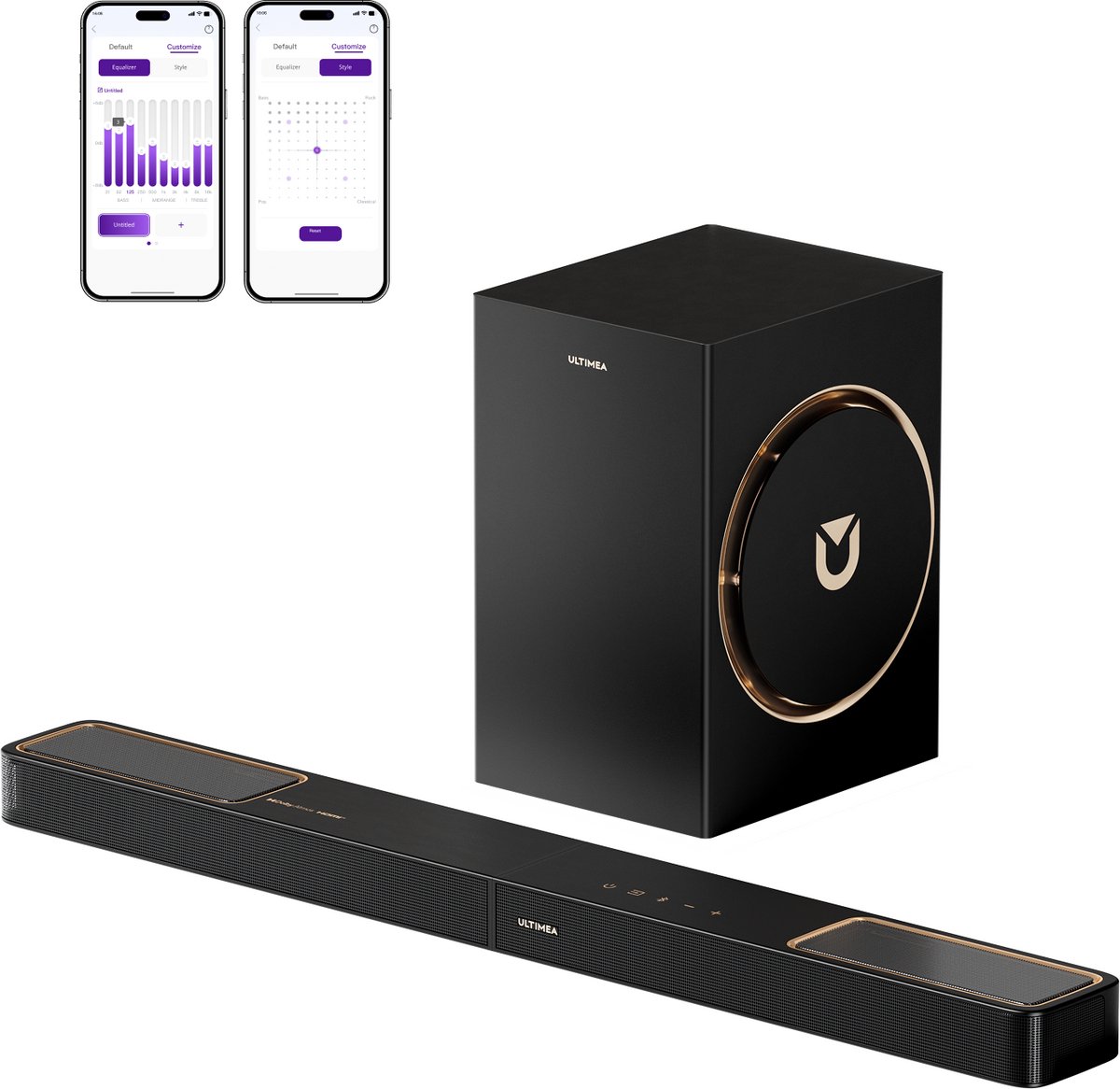 ULTIMEA Skywave F30 Boom 3.1.2ch Soundbar met Dolby Atmos en - ULTIMEA - €189,99