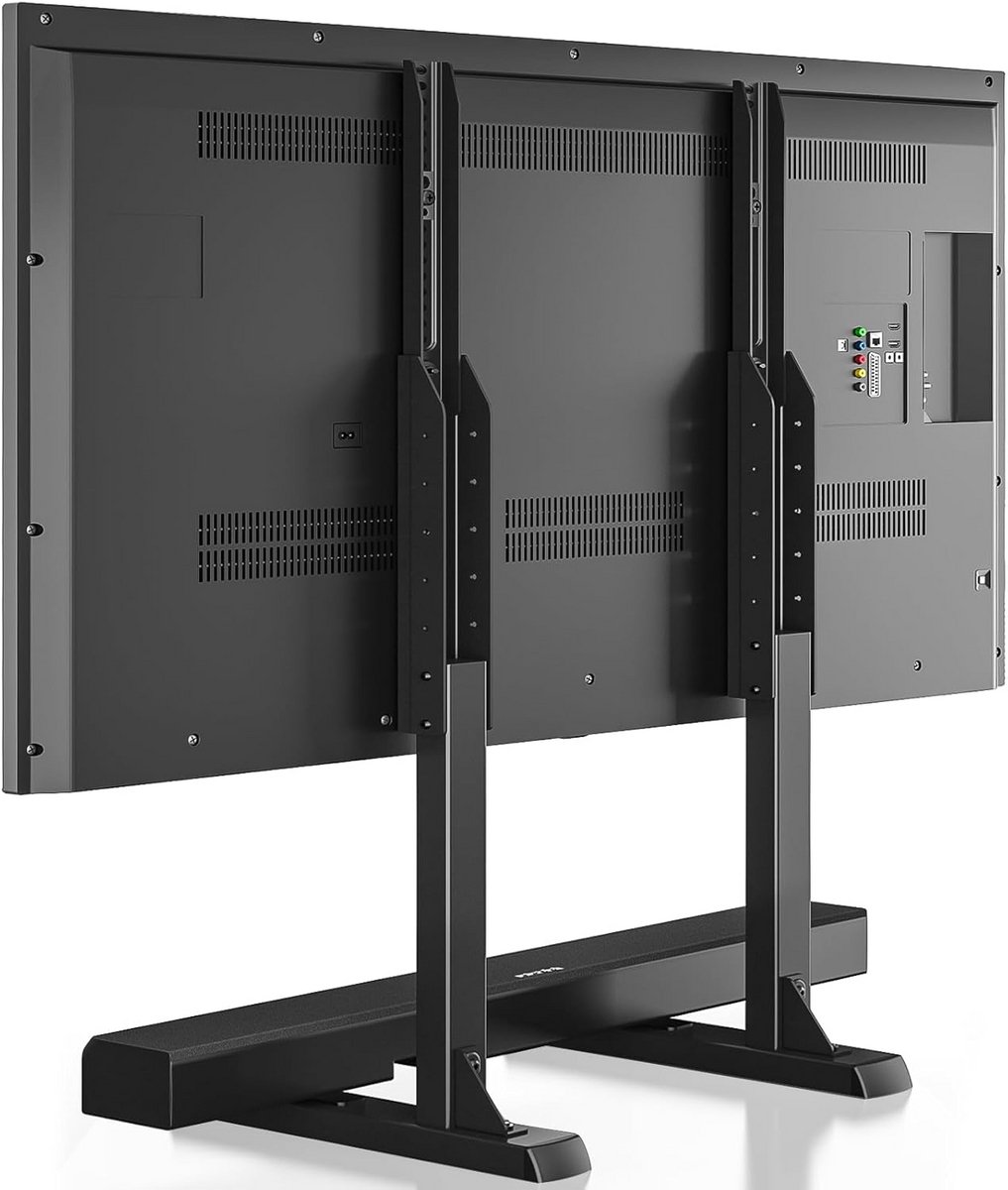 Verstelbare TV-standaard voor 37 tot 86 inch TV's - Stabiliteit en Kabelbeheer