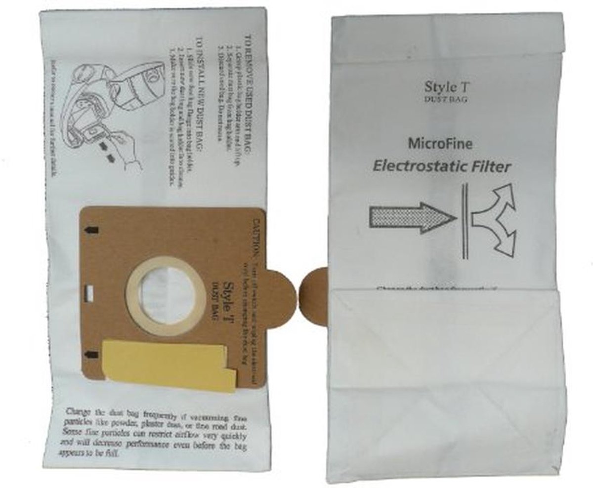 EnviroCare Vervanging Micro Filtratie Stofzuiger Stofzakken Gemaakt om te passen Eureka Style T Canisters 15 Zakken